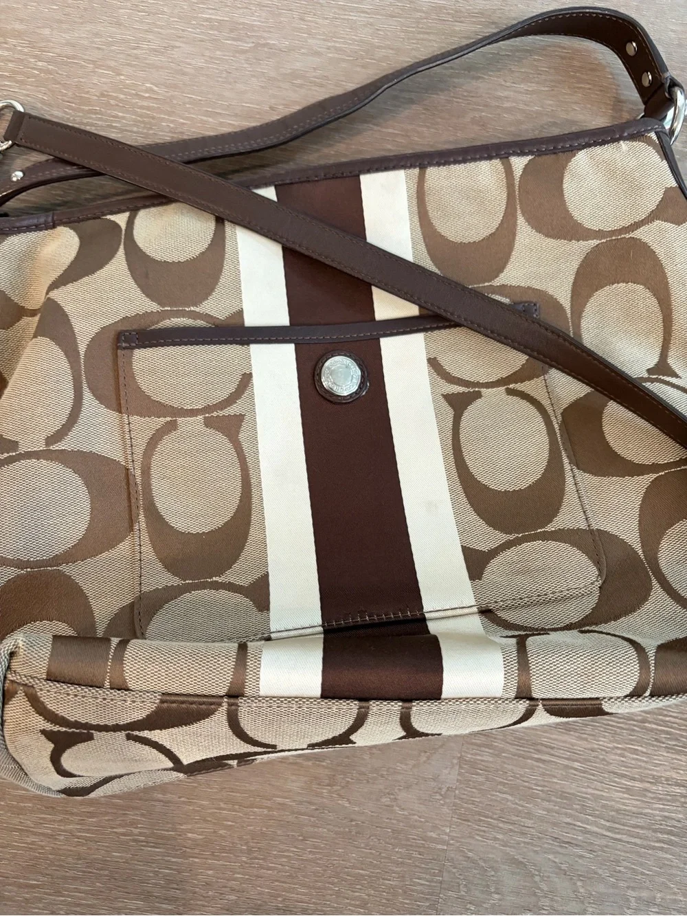 Coach Signature Canvas Crossbody Bag